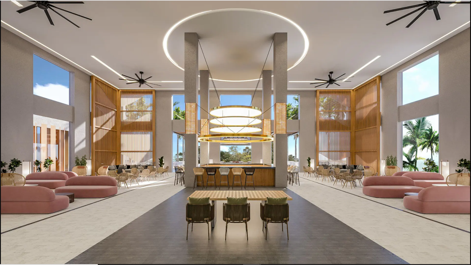 Hyatt Ziva Riviera Cancun Lobby